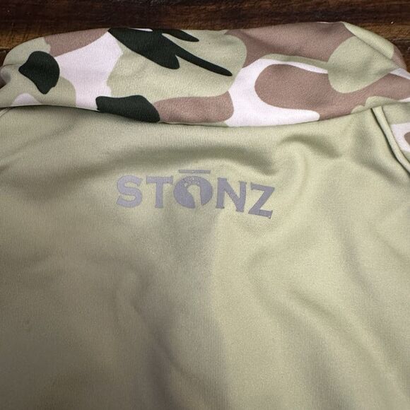 Stonzwear Size 3T Long Sleeve Pant Rash Guard Green Camoflauge - Picture 5 of 7